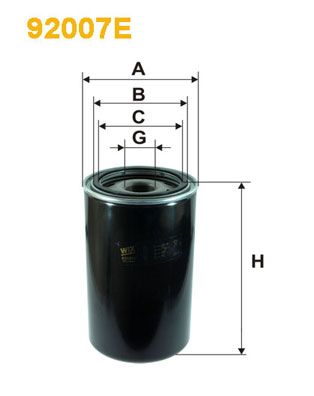 WIX FILTERS Öljynsuodatin 92007E